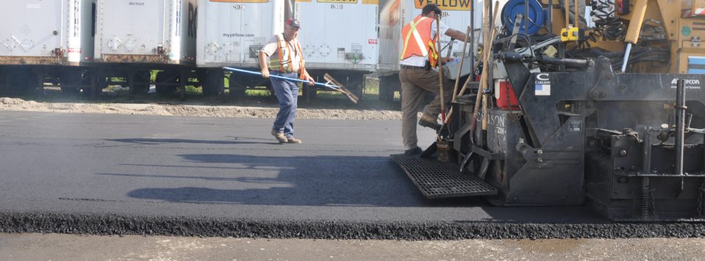 Construction of the Road Project Between Phase 1 & Phase 2