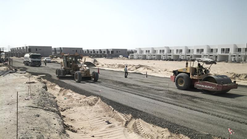Project Description:
1. Earthworks, preparation of ground – Subbase 2 layers
2. Asphalt weaving coarse
3. Kerbstone and Tiles

CLIENT:
WAFA ROAD CONTRACTING LLC

MAIN CONTRACTOR:
Wafa Road Contracting LLC

YEAR:
2013

STATUS:
Completed…